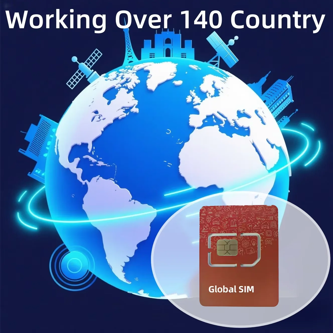Global PTT Walkie Talkie Radio Mobile Phone SIM Card 800MB Annual Fee Pure Traffic System with Walkie Talkie Radio Features