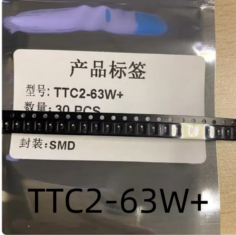 TTC2-63W+ Frequency range 100MHz~6GHz Common mode rejection ratio (CMRR) 22dB Working temperature -40℃~+85℃
