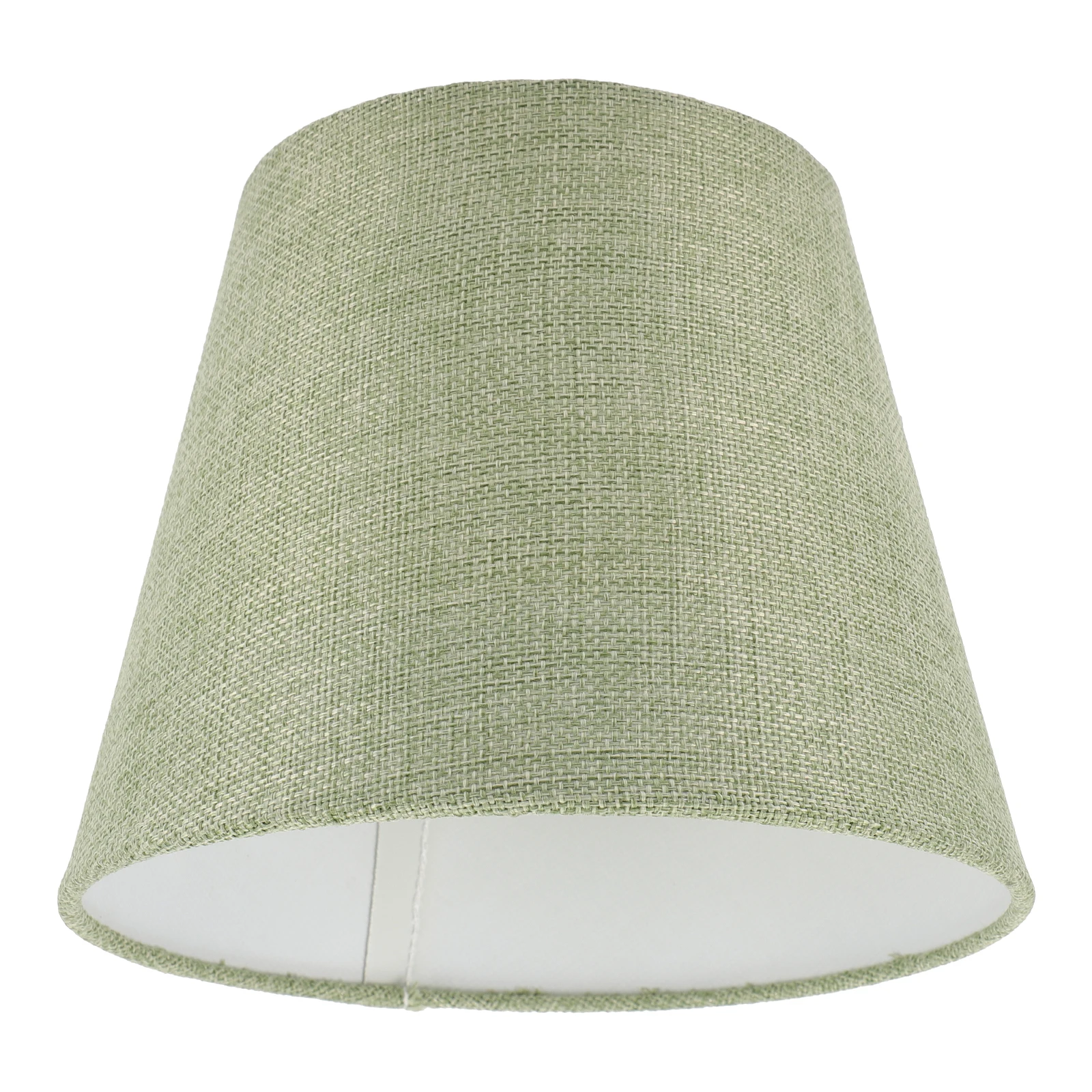 

Nordic Lamp Table Lampshades Green E14 Cone Fabric Drum Lamp Shade Metal Dustproof Lightweight Home Office
