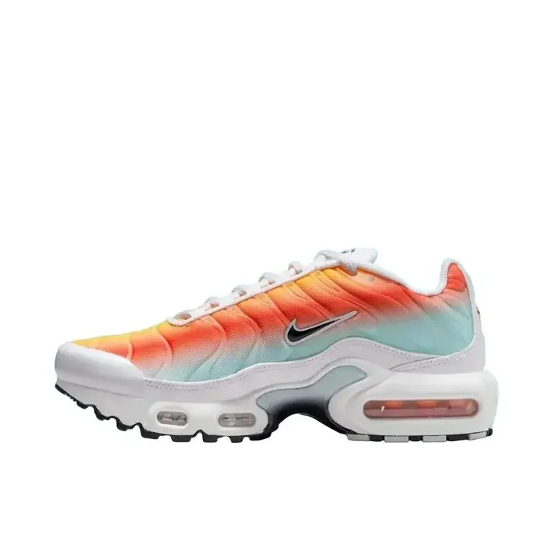 Nike Air Max Plus TN  Women's Anti Slip Running Shoes Air Cushion Comfortable Breathable Durable Sneakers, Trendy