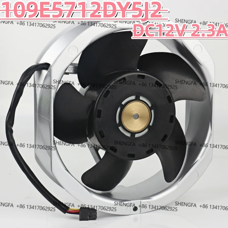 Coolingfan Sanyo 5V 24V 48V 17251 172X150X51MM 17CM High speed Industrial computer Aluminum frame 109E5712DY5J2 DC12V 2.3A
