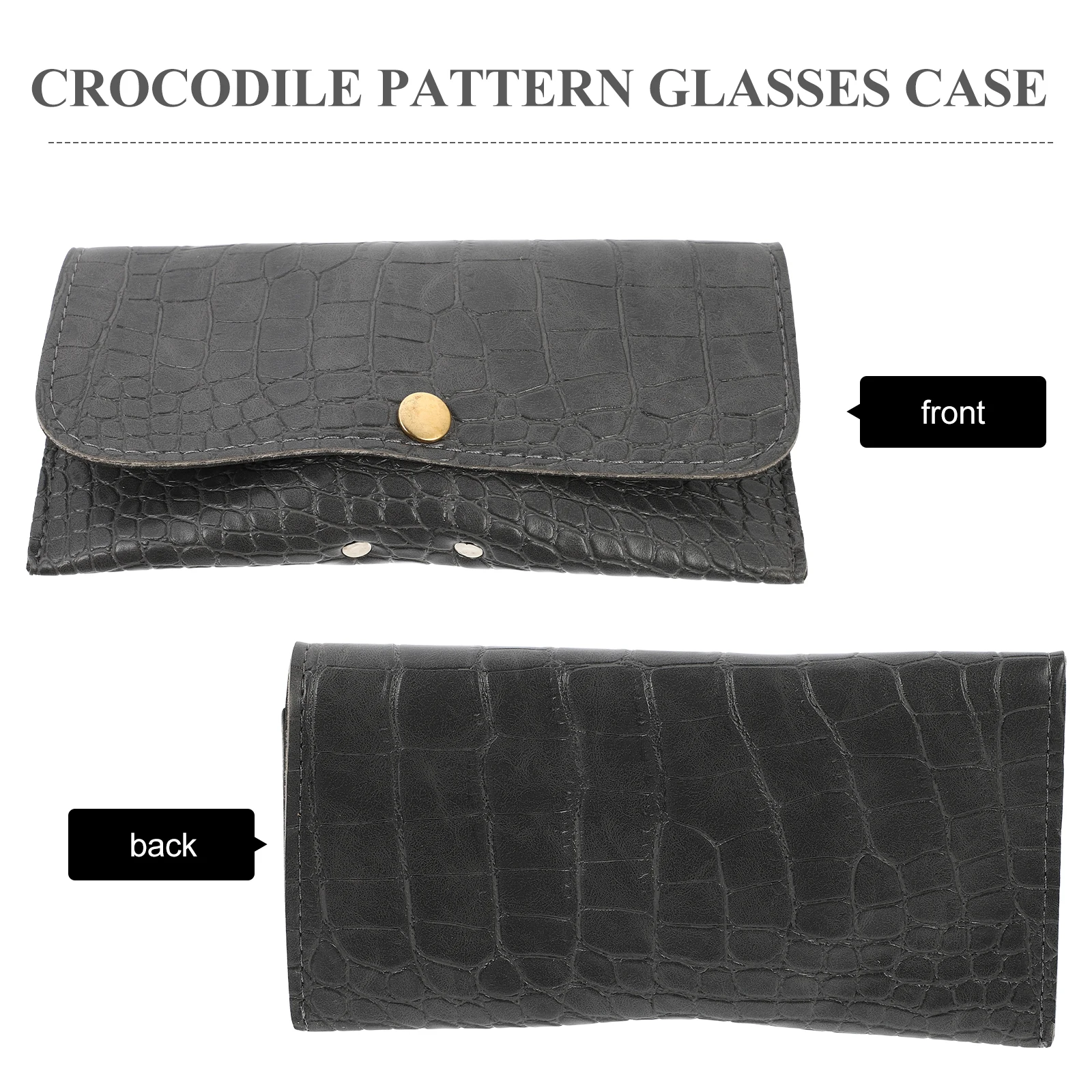

High Quality Pattern Glasses Case Eyeglasses Box Portable Wallet Multicolor Meat Tone Protective Anti Scratch