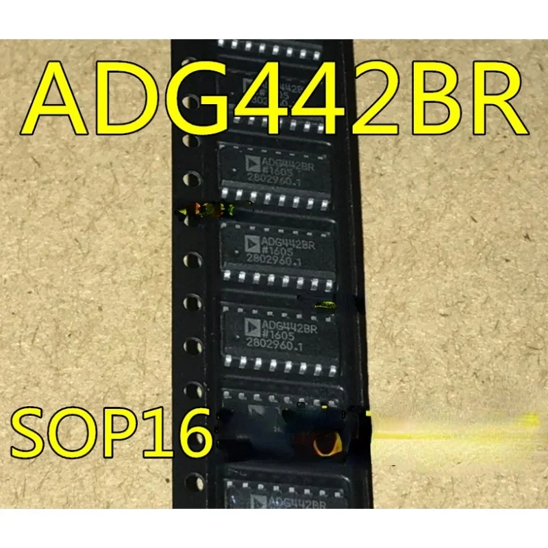 10pcs ADG442BRZ  ADG442BR  ADG442  SOP-16  Packaging New Original Hot Sale