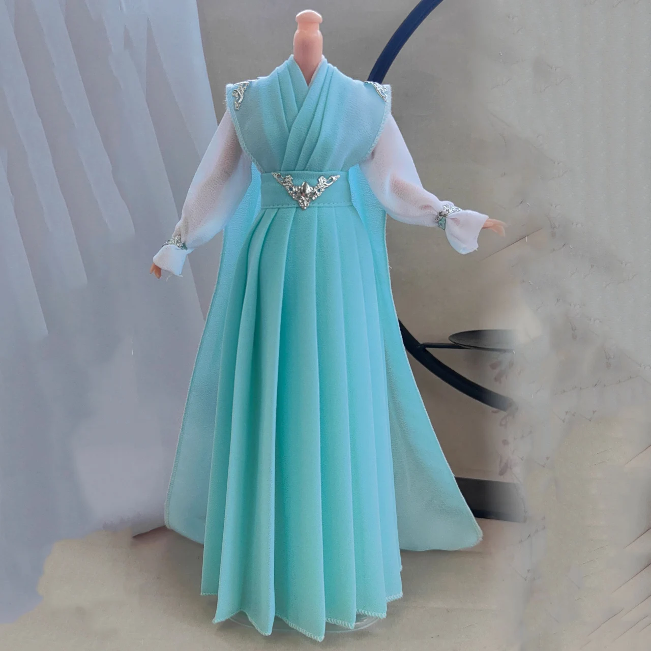 1/6 Schaal Figuur Pop BJD Kleding Oude Kostuum Hanfu Gewaad Fee Jurk Voor BJD/SD YOSD Blyth Barbi OB27 accessoires A2149