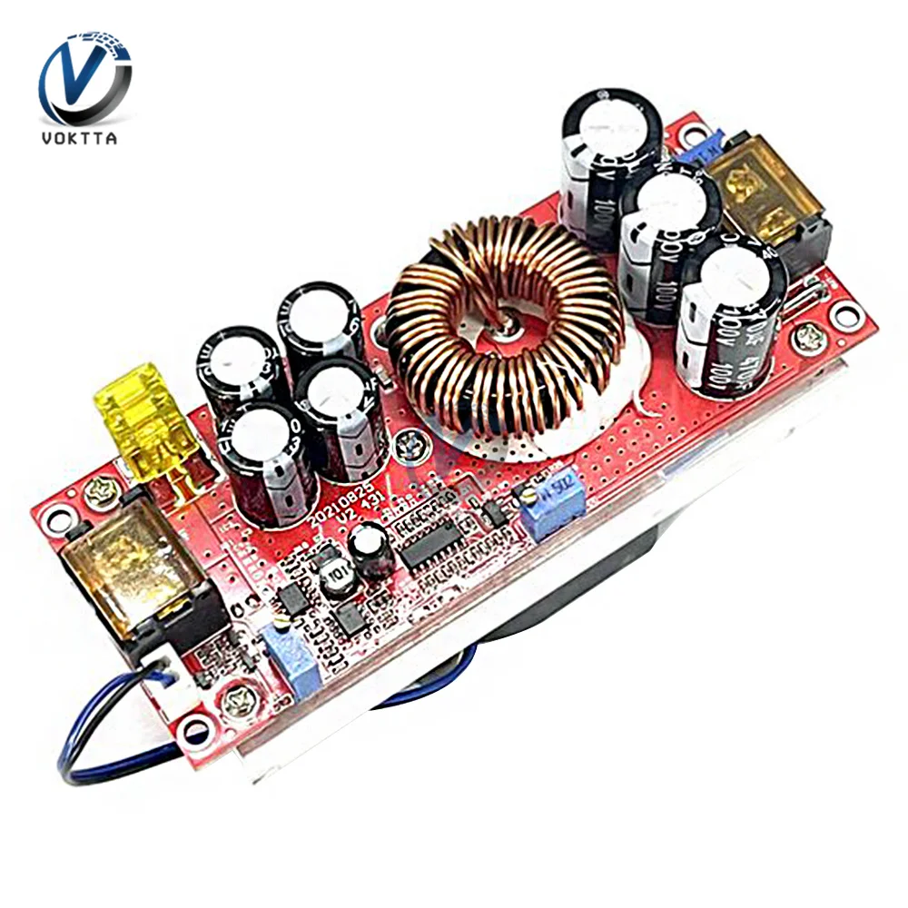 Imagem -06 - Dc-dc Boost Converter Step up Módulo de Alimentação Carregador de Voltagem Ajustável 1800w 40a 1500w 30a 1200w 20a 1060v a 12-90v