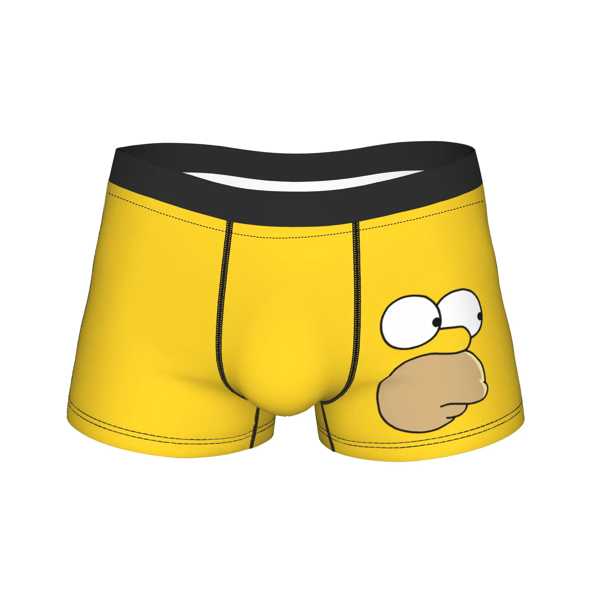 

Мужское нижнее белье с изображением Симпсонов, модные трусы-боксеры, шорты, трусики, мужские мягкие трусы больших размеров