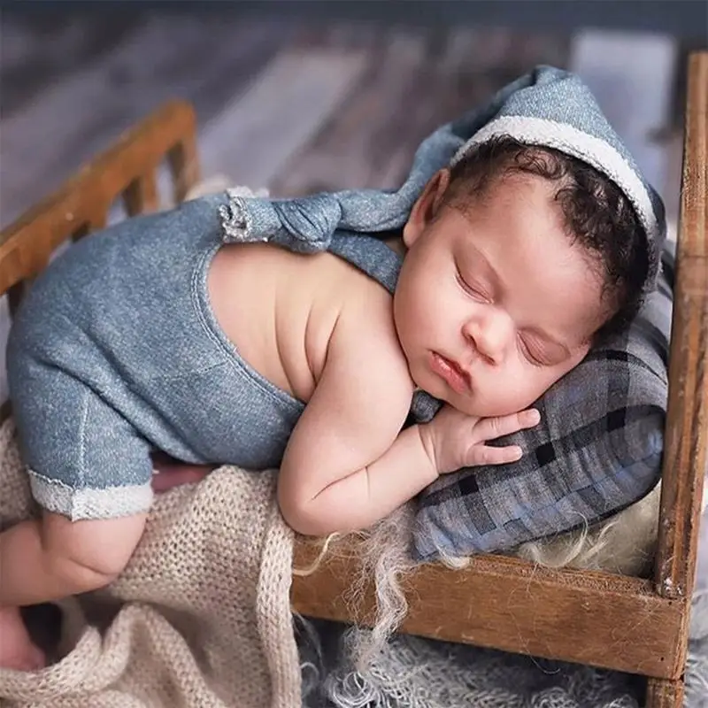 

Q22d 2pcs Newborn Strabled Starts с шапкой Photograph