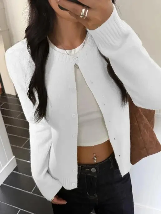 

Y2K Hot Girl Hairy Knitted Long Sleeve Women's Coat Autumn/Winter New Style Female Fashion Knit Cardigan