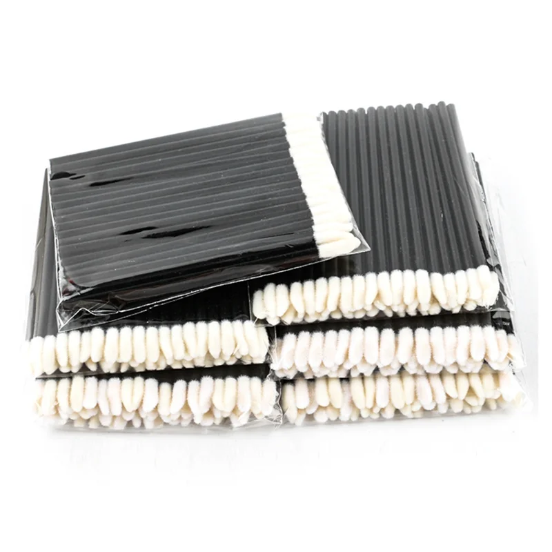 Pinceau portable Jules pour rouge à lèvres poulet, outils de maquillage de beauté, noir, 500 pièces