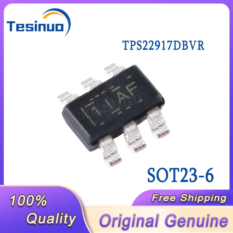 5/PCS New Original Patch TPS22917DBVR 1IAF TPS22917 SOT23-6 Leak Load Switch IC Chip In Stock