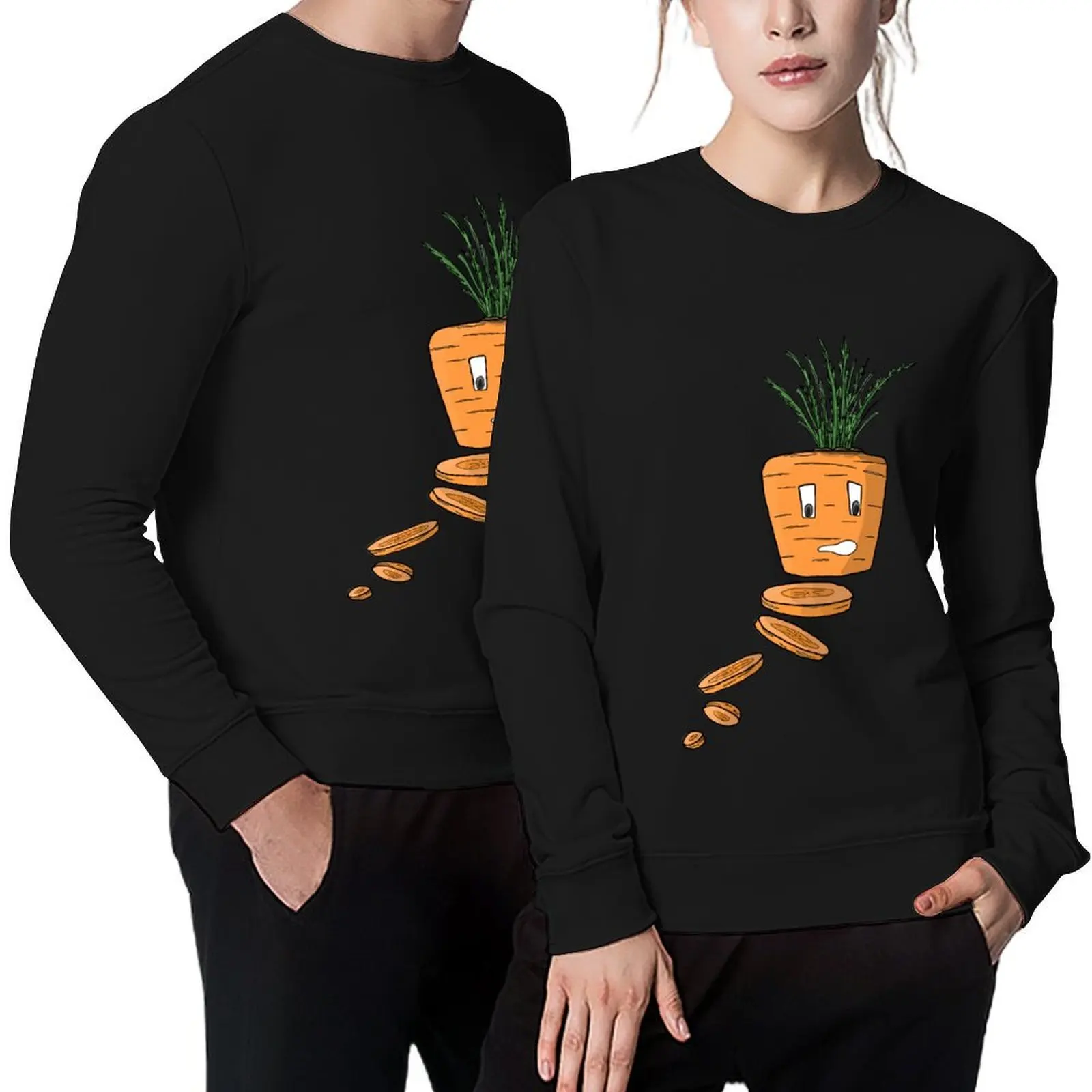 

cute carrot Pullover men's coat winter clothes korean style clothes men's clothing new sweatshirt