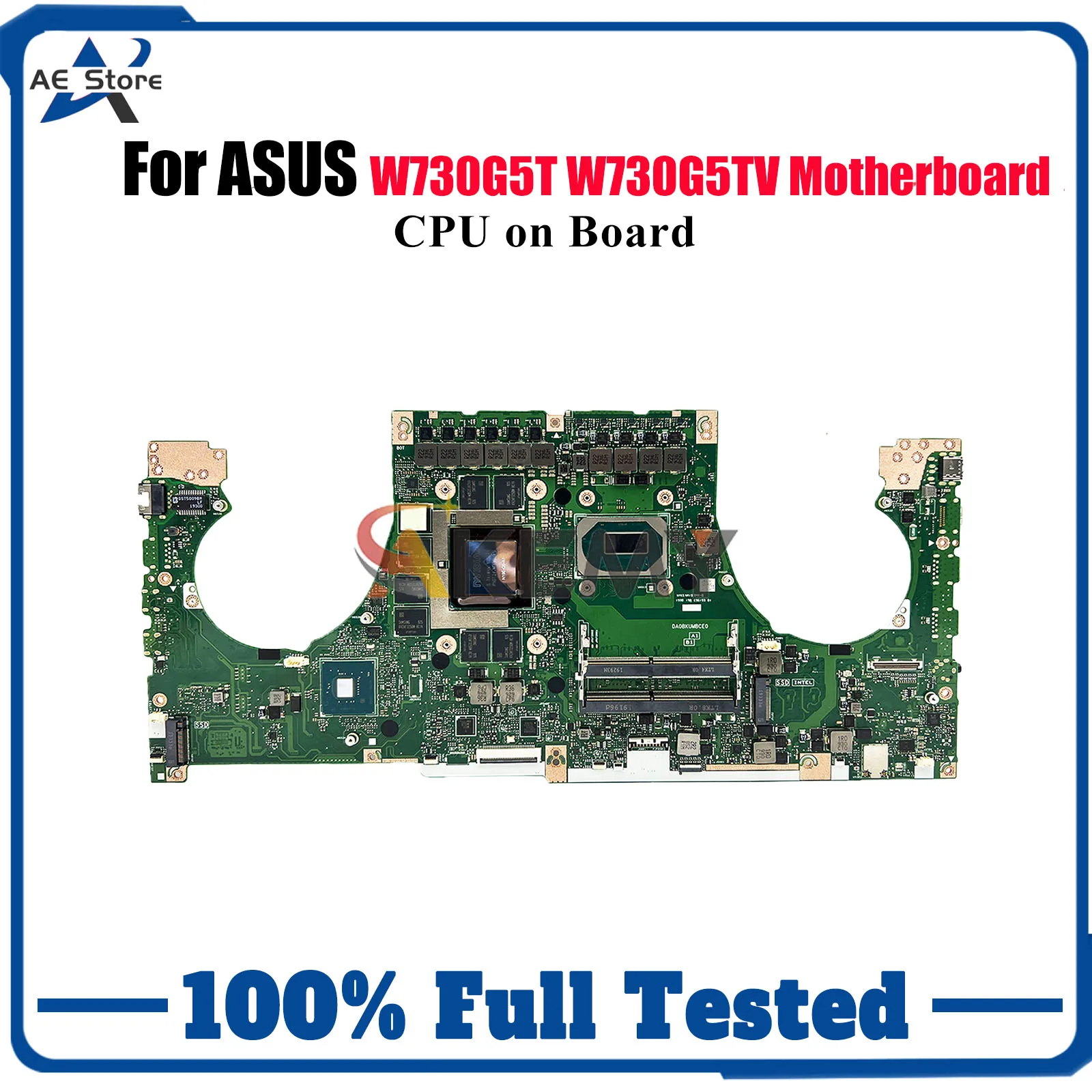 

W730G5T Материнская плата для ноутбука ASUS ProArt W730G W730G5T W730G5TV Материнская плата для ноутбука с процессором 100% тестирование ОК быстрая доставка stk