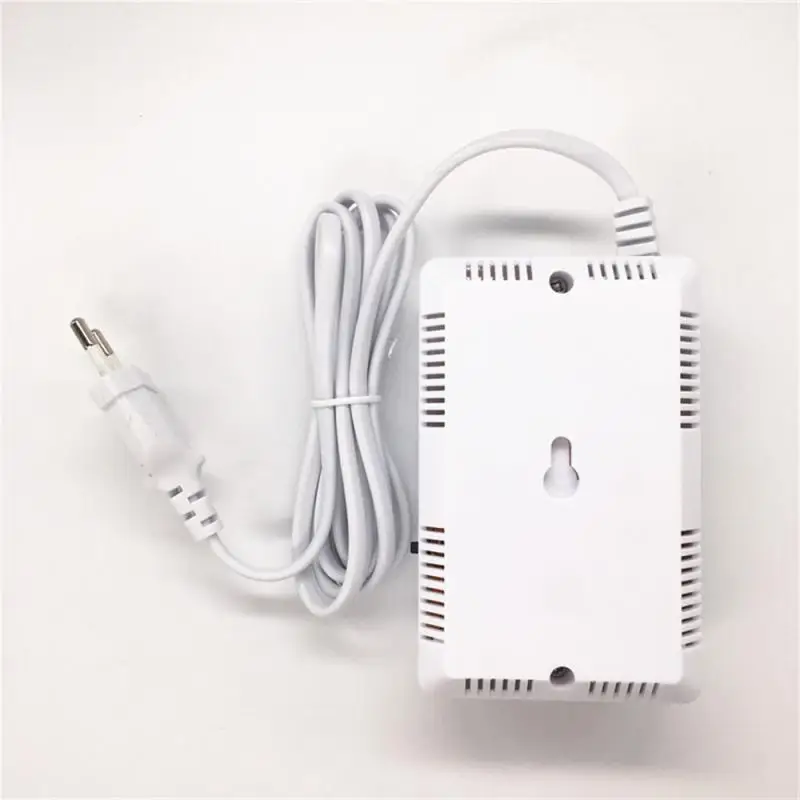 Combustible Gas Alarm Sensor Gas Leakage Detector EU Plug Standalone Natural/Liquefied Gas Leak Detector For Home Security