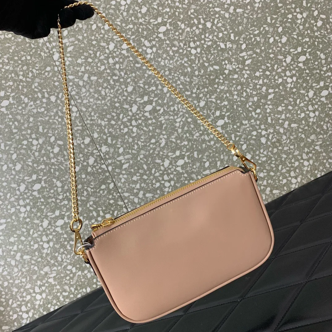 

MH multifunctional genuine calfskin handbag detachable handles light gold metal accents perfect shouldercrossbody hand bags