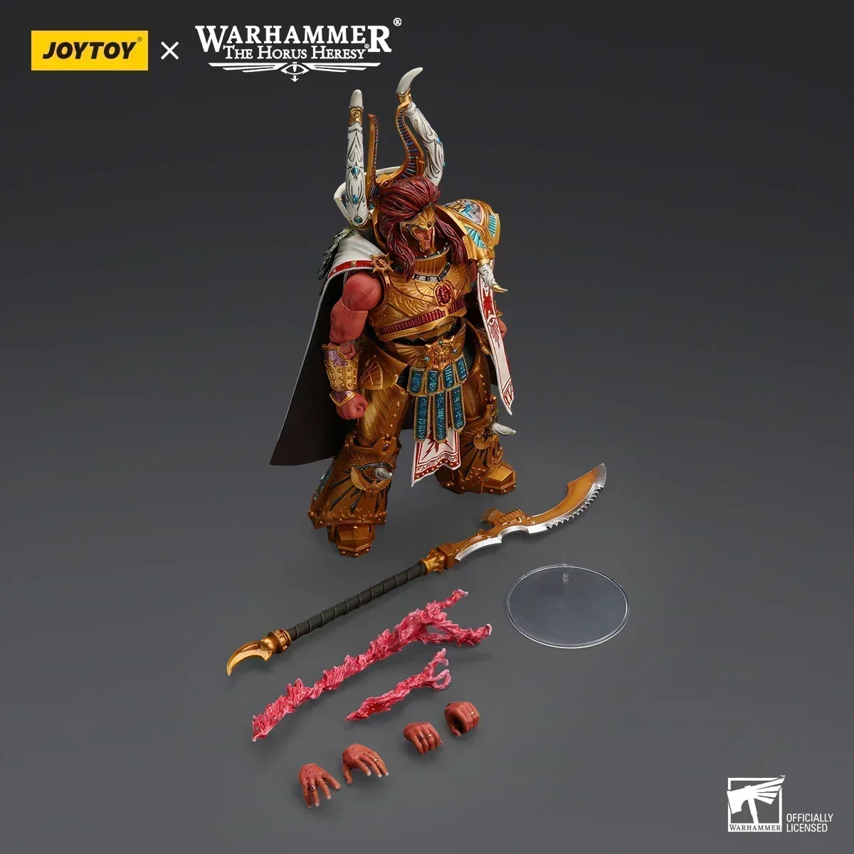 JOYTOY Warhammer 1/18 De Horus Heresy Action Figure Speelgoed Duizend Zonen Beeldje Magnus De Rode Primarch van De XVth Legioen Model