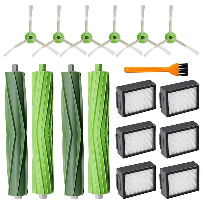 AEE8-Replacement Accessories For Irobot Roomba I7 I7+ I7 Plus E5 E6 E7 Parts Kit Vacuum Cleaner Main Side Brush Hepa Filters