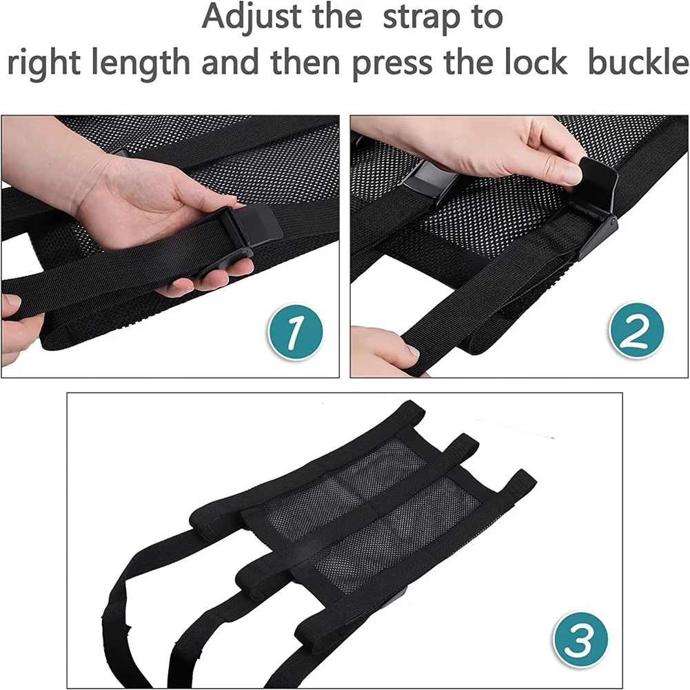 Sedile per supporto per albero Sostituzione accessori di regolazione Nylon 15,7x11,8 pollici Nero pieghevole per arrampicata da caccia con fibbia autobloccante