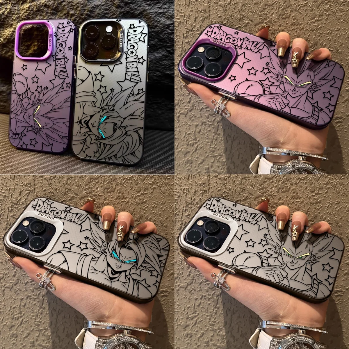 DRAGONS BALLS GOKUS Phone Case for Samsung Galaxy S26 S25 S24 S23 S22 S21 S20 Note20 FE Ultra Edge Plus 4G 5G Anti Fall Matte