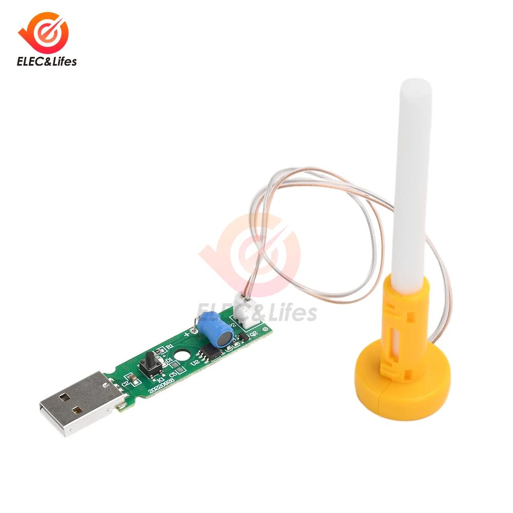 المزدوج رذاذ الانحلال وحدة 5 فولت USB المرطب محرك لوحة دوائر كهربائية الانحلال المعدات التجريبية بالموجات فوق الصوتية لتقوم بها بنفسك حضانة
