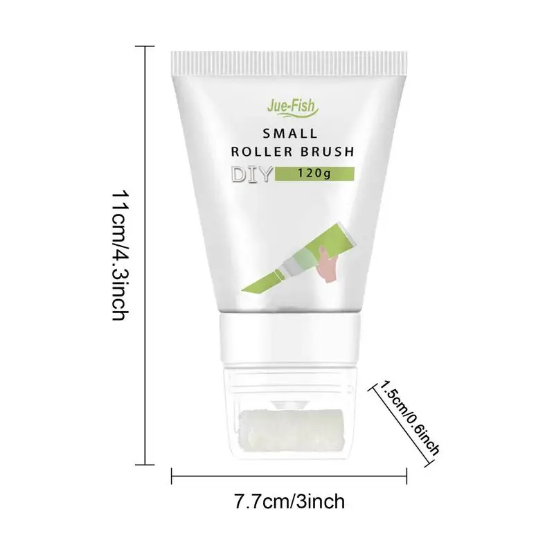 الجدار الأسطوانة فرشاة الأسطوانة أداة فرشاة ل جدار لصق صغيرة المتداول فرشاة الطلاء لإزالة الجدار وصمة عار المنزل اللمس متابعة وإصلاح #6