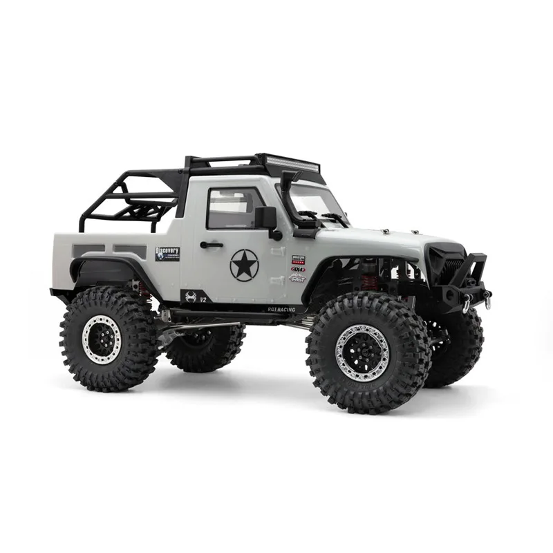 Neues 1/10 ferngesteuertes Geländewagen Ex86100pro V2 Metal Edition 4wd Rc Elektroauto Modell Toy Boy Weihnachtsüberraschungsgeschenk