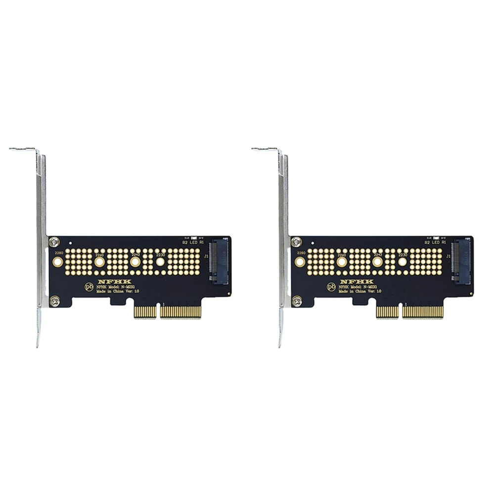 

2X M.2 NVME SSD NGFF к PCIE 3,0 X4 адаптер PCIE M2 переходник карта поддержки 2230 2242 2260 2280 Размер NVMe M.2 SSD