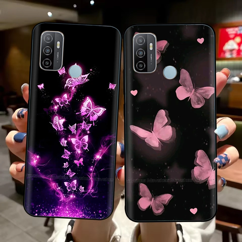 

Для Oppo A53 A53s 4G чехол для телефона с милым мультяшным рисунком, мягкий силиконовый чехол для Oppo A11s OppoA33 2020 OppoA53 A53s 4G сумки Fundas