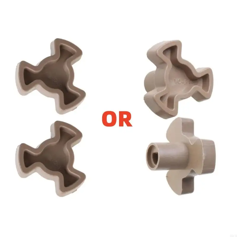 M6CB 2Pcs 14mm 전자 레인지 턴테이블 롤러 가이드 지원 커플러 트레이 샤프트