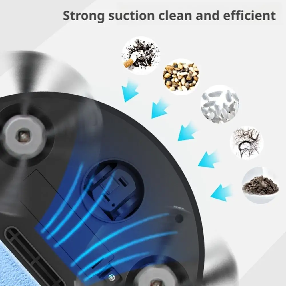 Smart Home Mini Rechargeable Vacuum Mop Robot Vacuum Cleaner Simple Model