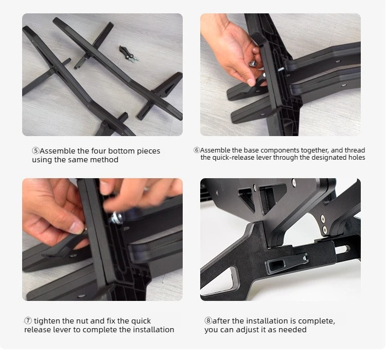 Bicycle Parking Racks Adjustable Anti-Slip ABS Indoor MTB Floor Stand Universal Cycling Storage Road Mountain Bike Accessories