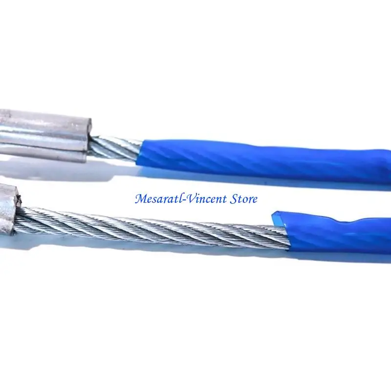 حبل مقطورة A70F لسحب حبل السحب الثقيل مع خطاف لاستعادة السيارة #4