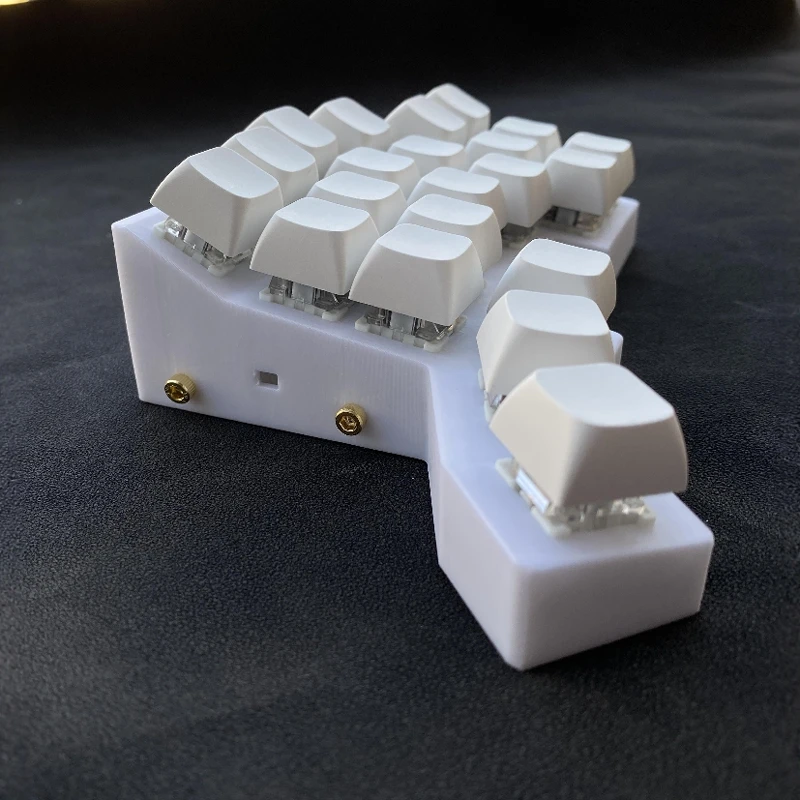 Corne 3D Split Keyboard Kit Custom Wireless 2.4G Single-mode VIAL 3x6 Keyboard 42key Combo+tap_dance+macro 3D Printing Keyboard