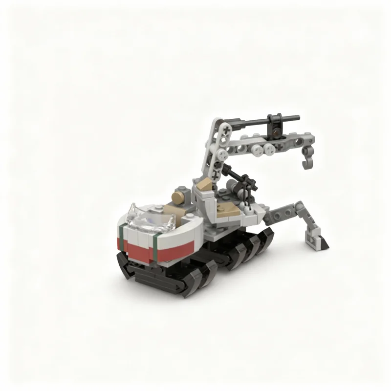 167pcs MOC Star Battle Clone Flight Crew UT MC T Mobile Crane Model Building Blocks Architecture Toys Christmas Gifts Brick