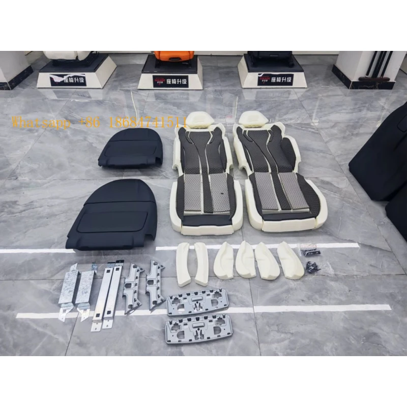 F30 racing bucket seats, F80 M3 custom leather, F10 M5 sport interior upgrade, high density sponge car, customized