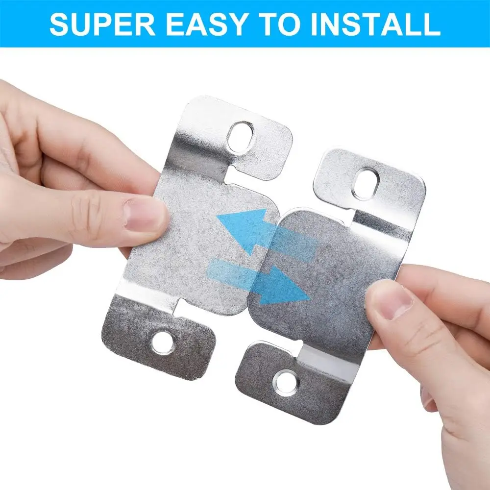 Universelle Metallverbinder, bündig montierter Bilderrahmen, ineinandergreifende Möbelhalterungen, Couchverbinder, Sofa-Linker