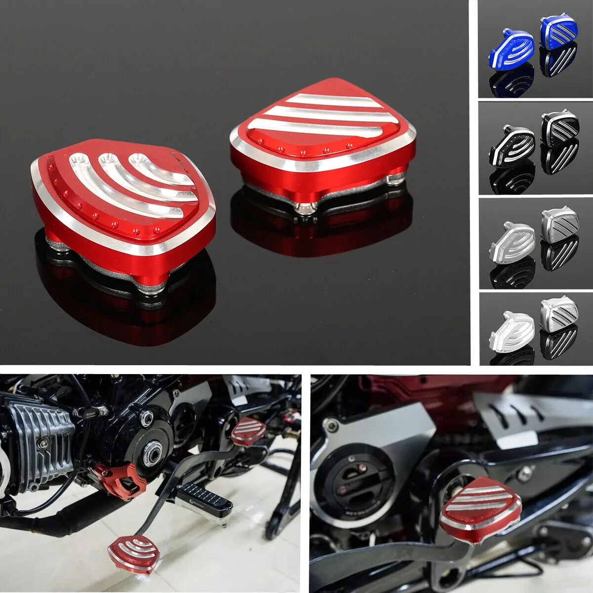 

3D CNC Foot Gear Shift Plate Extension Pad For HONDA DAX 125 ST125 dax125 2018-2024 Motorcycle Racing Accessories