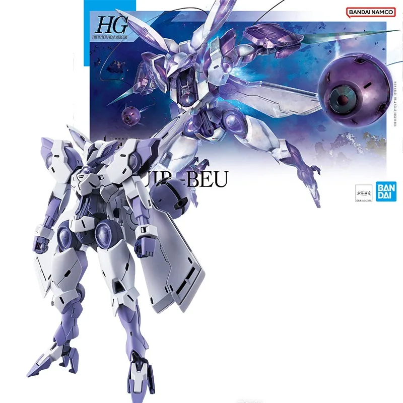 

BANDAI Original ANIME The Witch from Mercury HG 1/144 BEGUIR-BEU Assembly Plastic Model Action Toys Figures Gifts