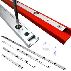 300/450/650mm Aluminium Alloy T-tracks Slot Miter Bar Slider Table Saw Miter Gauge Rod Woodworking Tools DIY