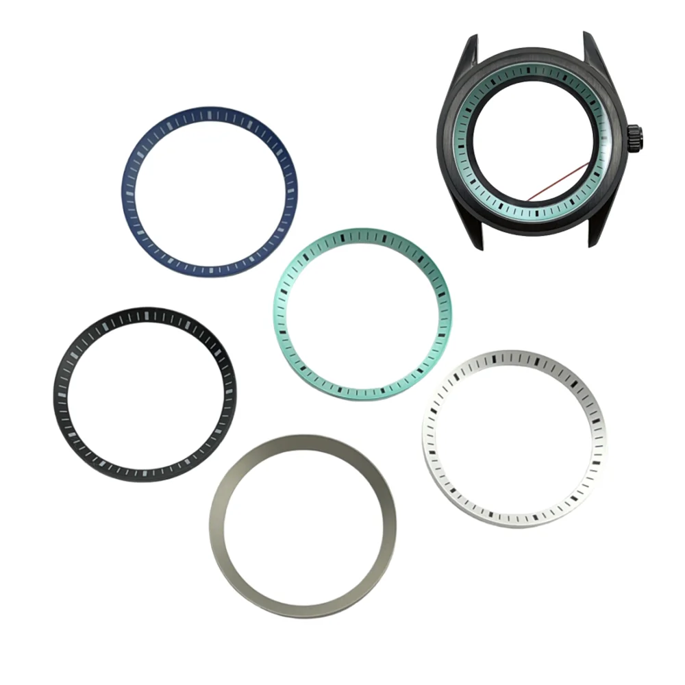 

NH35 watch case, dial, mechanical watch inner shadow ring, GS scale ring timing ring modification customized watch accessories
