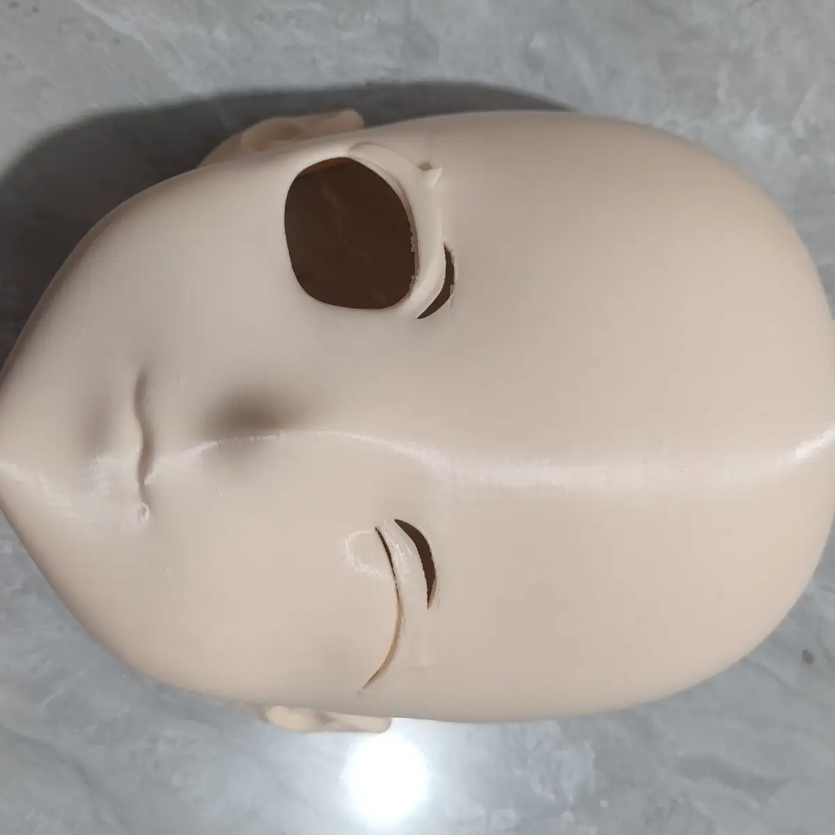 1:1Restored Character Kigurumi Head Shell Anime Cosplay Mask for Real Person Wearing Detailed 3D Sculpted Costume Base Prop