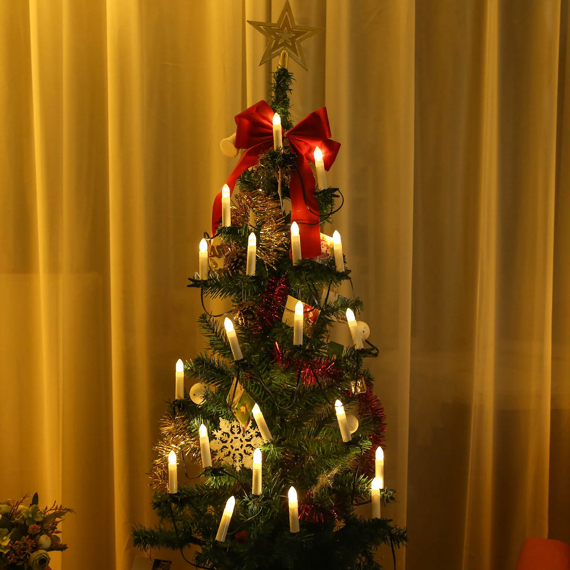 20LED Candle String LED Warm W - Home Decor Lighting Tree recension och pris