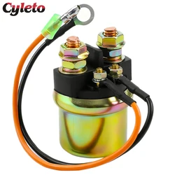 Starter Solenoid Relay for Yamaha 15 20 25 30 40 50 90 115 150 175 F9.9 F13.5 FT9.9 FT50 FT60 6C 8C C75 C80 C85 6G1-81941-00-00