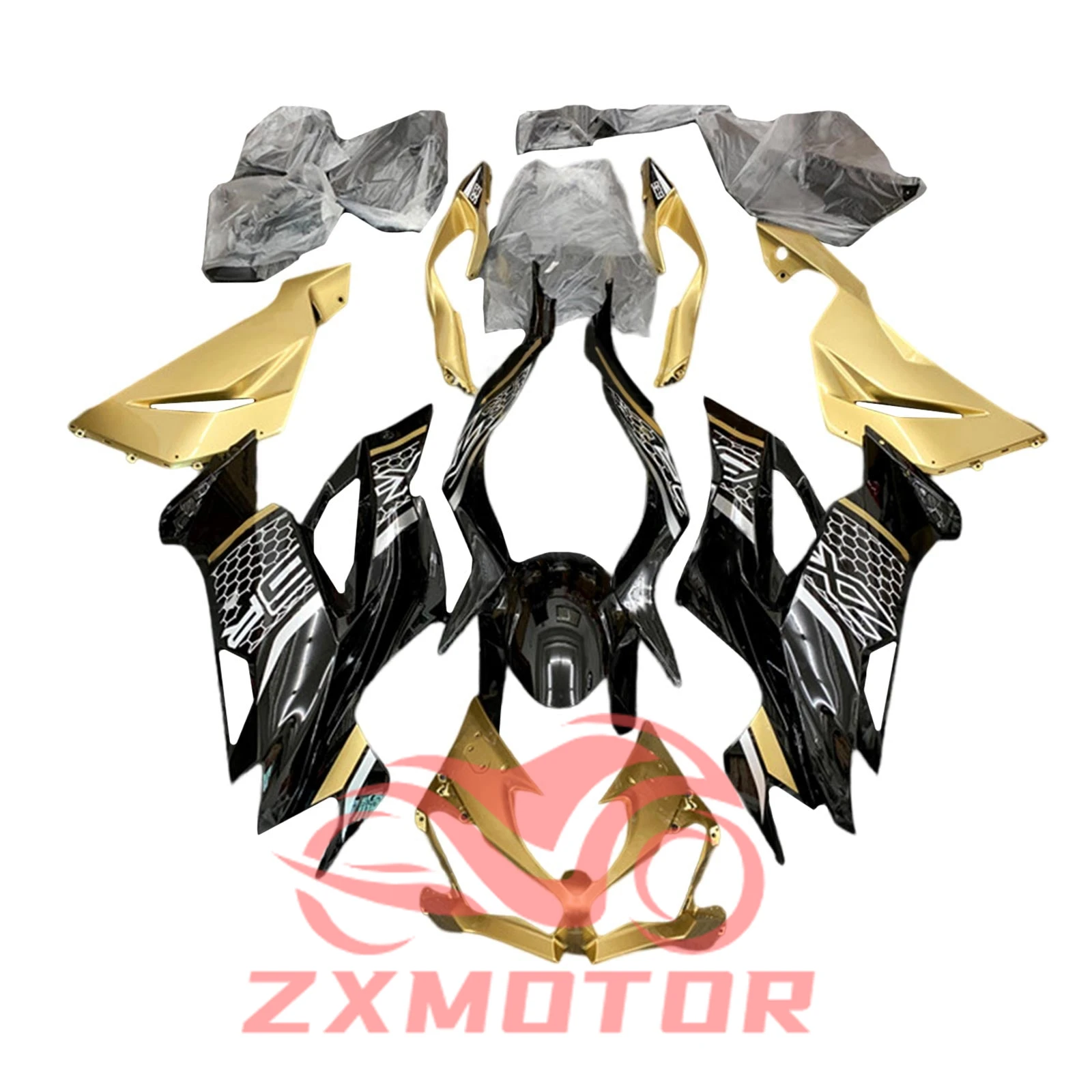 

For Kawasaki ZX6R 636 2019 2020 2021 2022 2023 ABS Plastic Fairing Kit ZX-6R 19 20 21 22 23 Motorcycle Fairings New