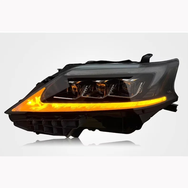 

Светодиодные фары для Lexus RX270 2009-2010 2015 RX350 RX330 Стильные автомобильные фары DRL Сигнальный проектор Галогенные ксеноновые аксессуары