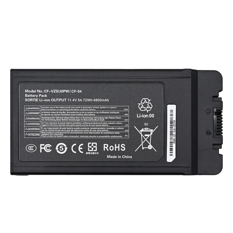 

For panasonic battery CF - VZSU0PW/VZSU0PK/VZSUOPR/VZSUOLW/VZSUOGW/CF - 54 LLD