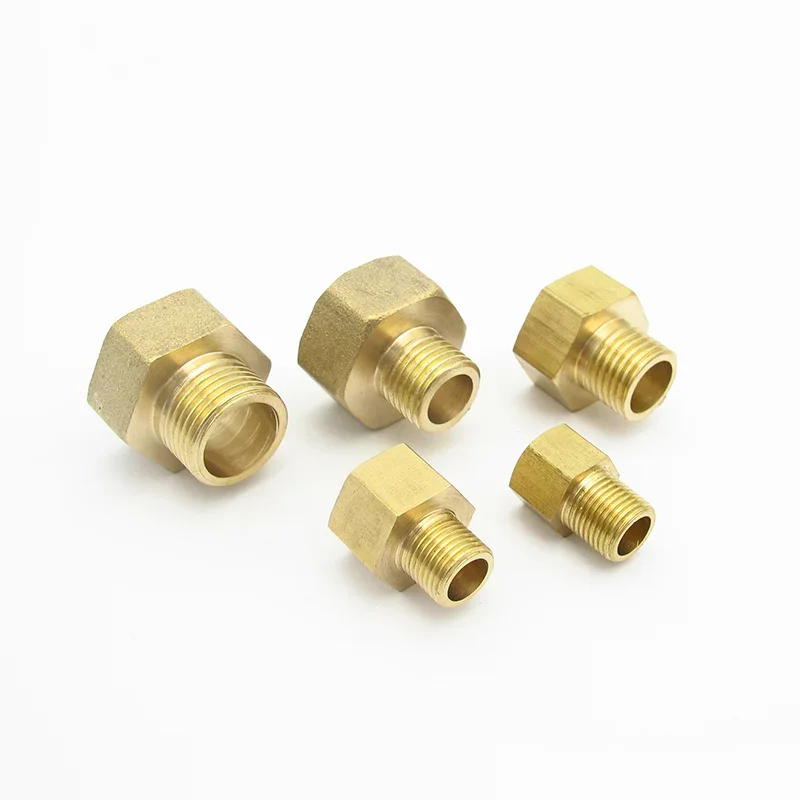 

1/8" 1/4" 3/8" 1/2" 3/4" 1" BSP Female To Male Thread Brass Pipe Fitting Coupler Connector Adapter For Water Gas Fuel