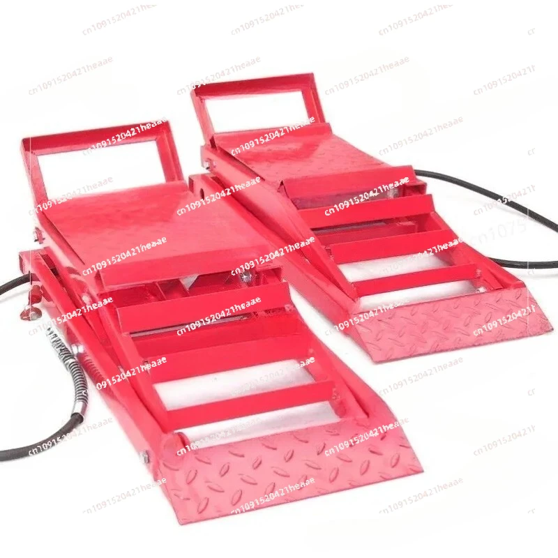 Suitable for 2T Adjustable Tilt Steel Car Lift Ramp Quick Repair Tool Car Lift Ramp