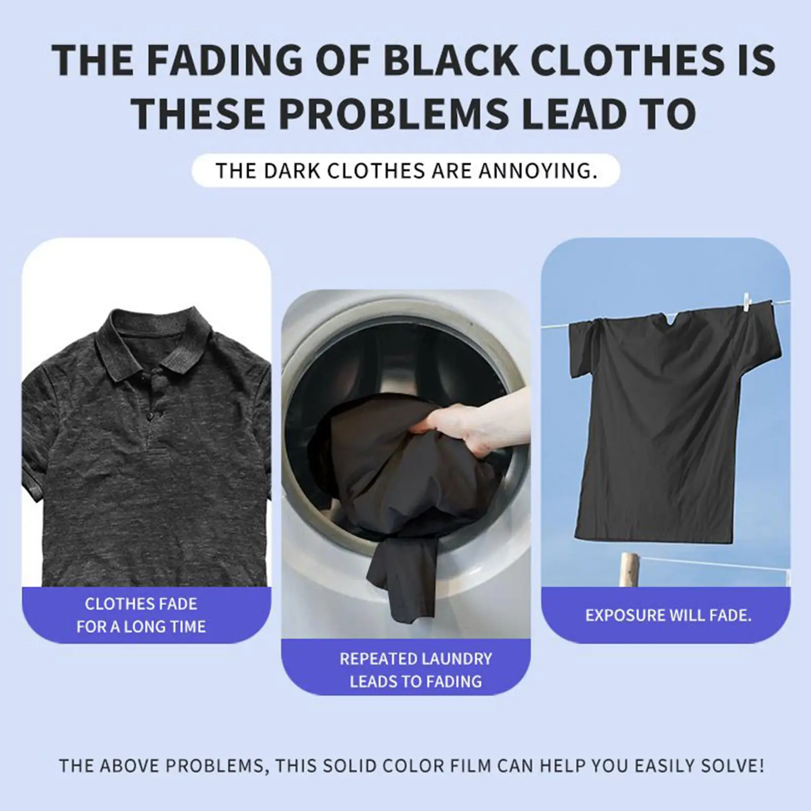 Black Dye Fabric 10 Sheets No-Bleed Fabric Restorer Color Absorber Laundry Sheets for Home School Apartment Allow Mixed Washes