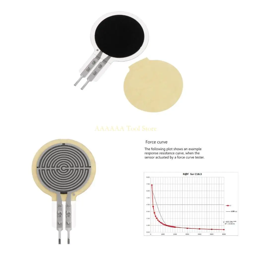 A2BE High Accuracy Force RP-C18.3-ST Flexible Thin Film Pressure Intelligent