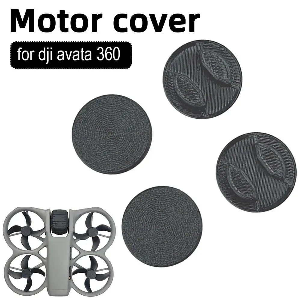 

Motor Covers for DJI Avata 360, 4Pcs Dustproof Snap-On Motor Protective Caps, Plastic Guard to Extend Lifespan Drone Accessory